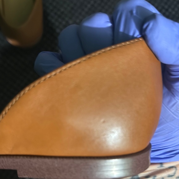 Madewell Women's Brown Woven Leather Flats - Picture 5 of 7